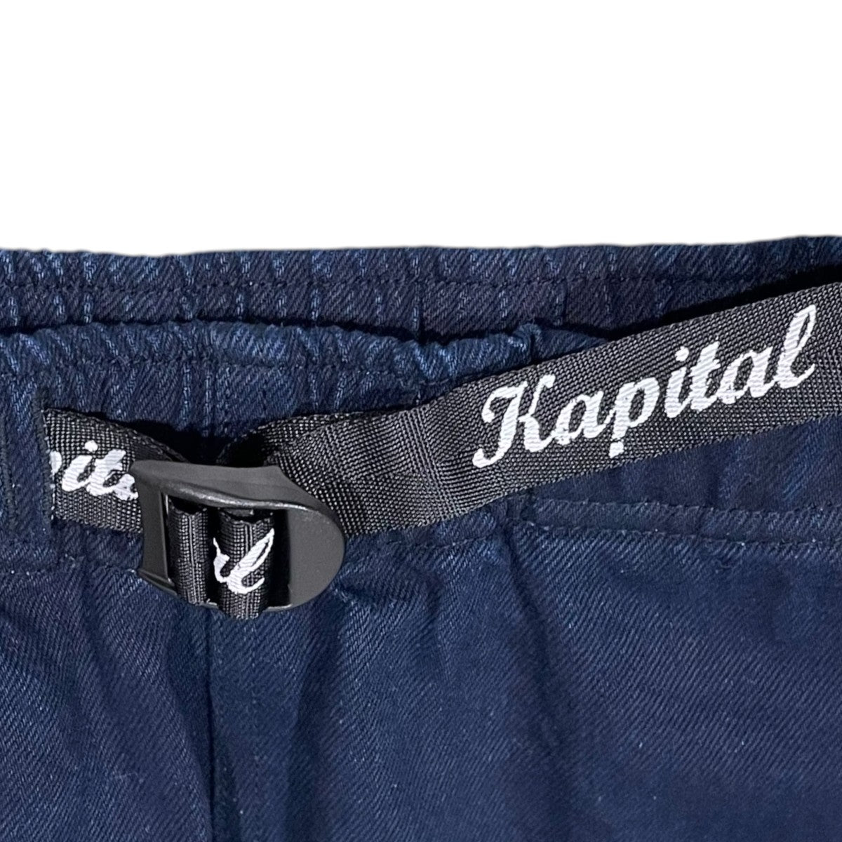 KAPITAL 25SS 風呂敷刺繍デニムハーフパンツ 10oz IDG×IDG Denim Easy Shorts (Furoshiki Embroidery) K2503SP097 古着・中古-3枚目のアイテム画像