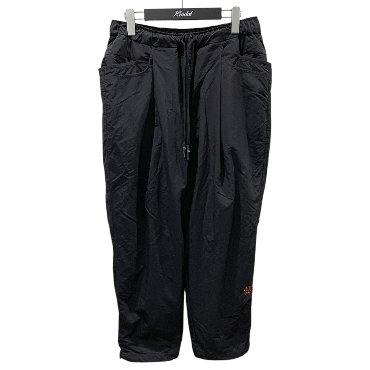 SEESEE(シーシー) WIDE NYLON PANTSイージーパンツ ネイビー サイズ M