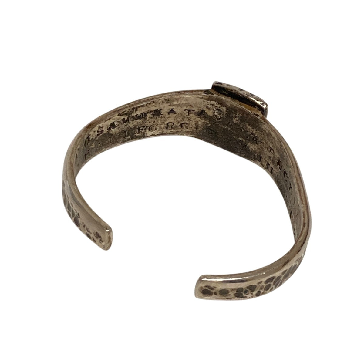 ISAMU KATAYAMA BACKLASH×JUN UEZONO バングル ブレスレット シルバー