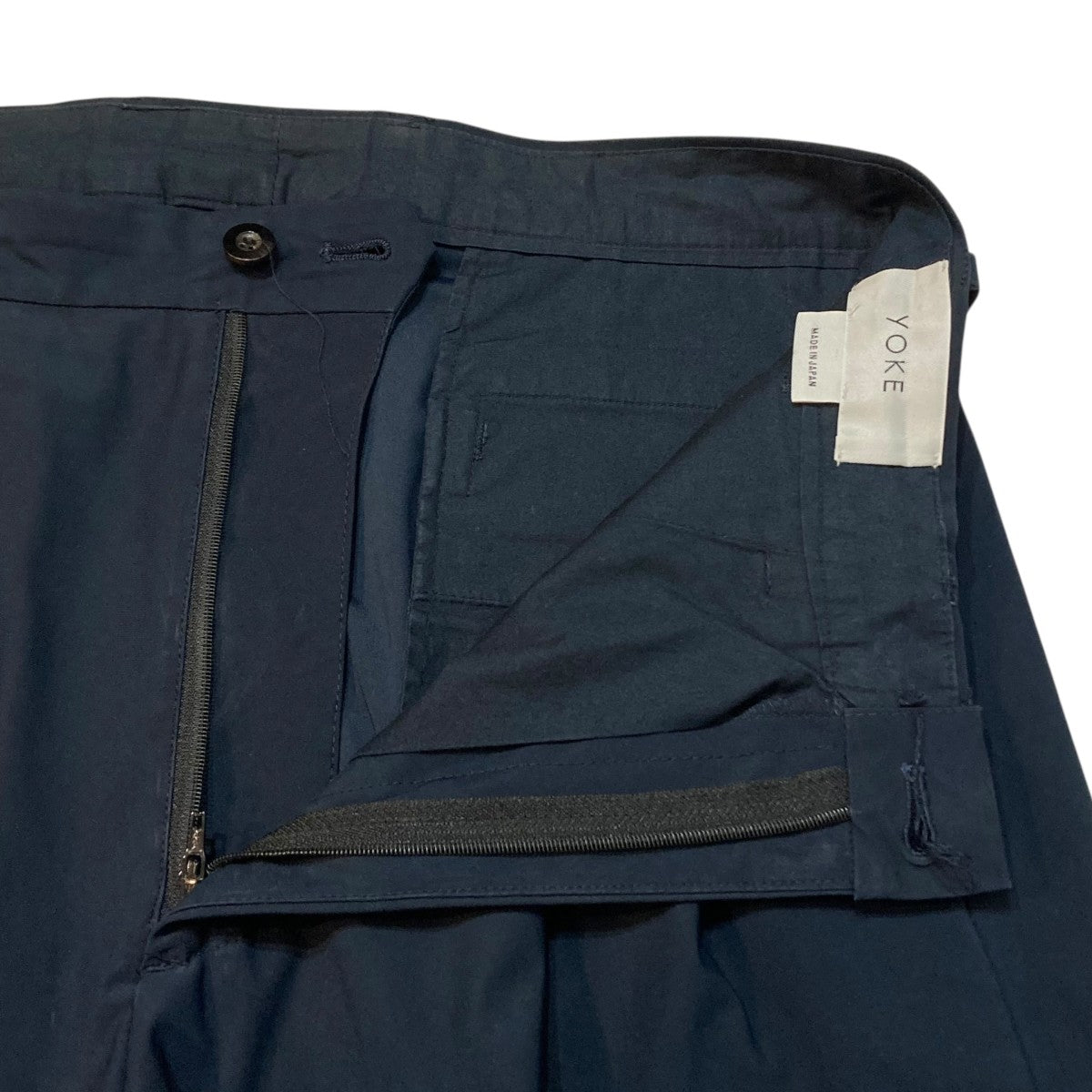 YOKE ハーフパンツ YK19SS0018P 2TUCK WIDE SHORTS 古着・中古-4枚目のアイテム画像