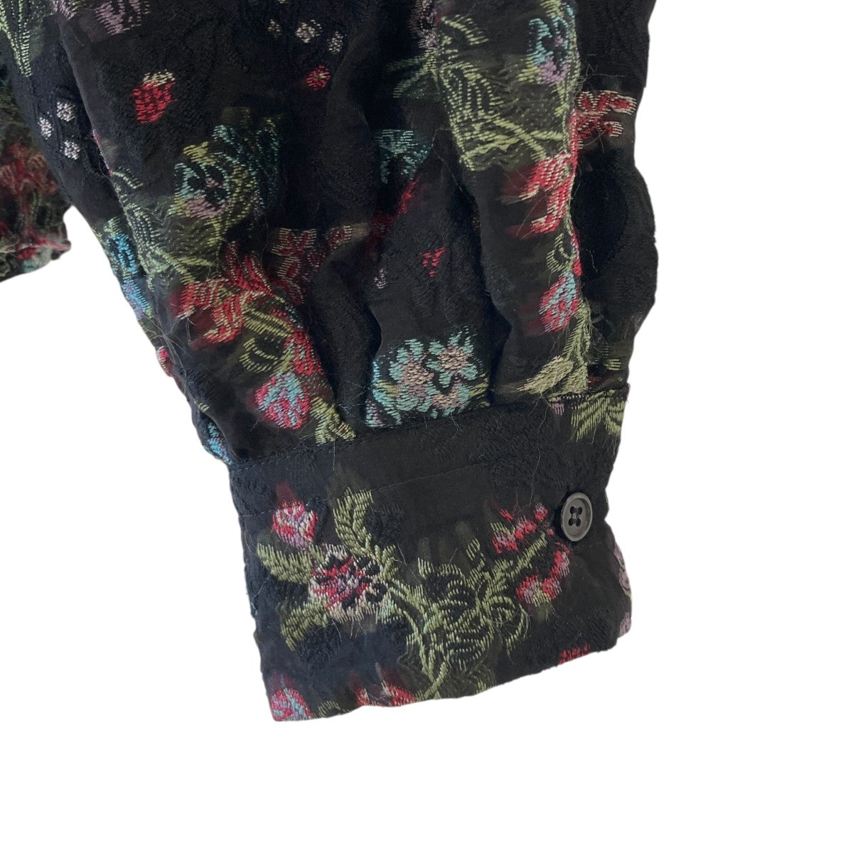 noir kei ninomiya Tie-Neck Blouse長袖シャツ3P-B001 古着・中古-6枚目のアイテム画像