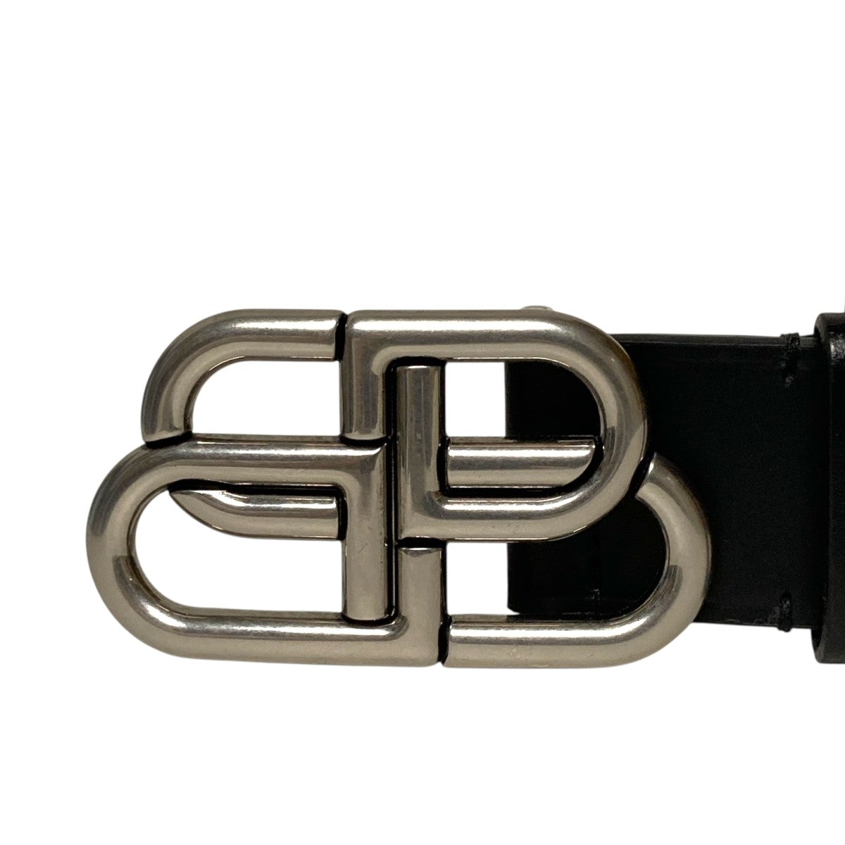 BALENCIAGA(バレンシアガ) 25SSBB LARGE BELTロゴ レザーベルト570370
