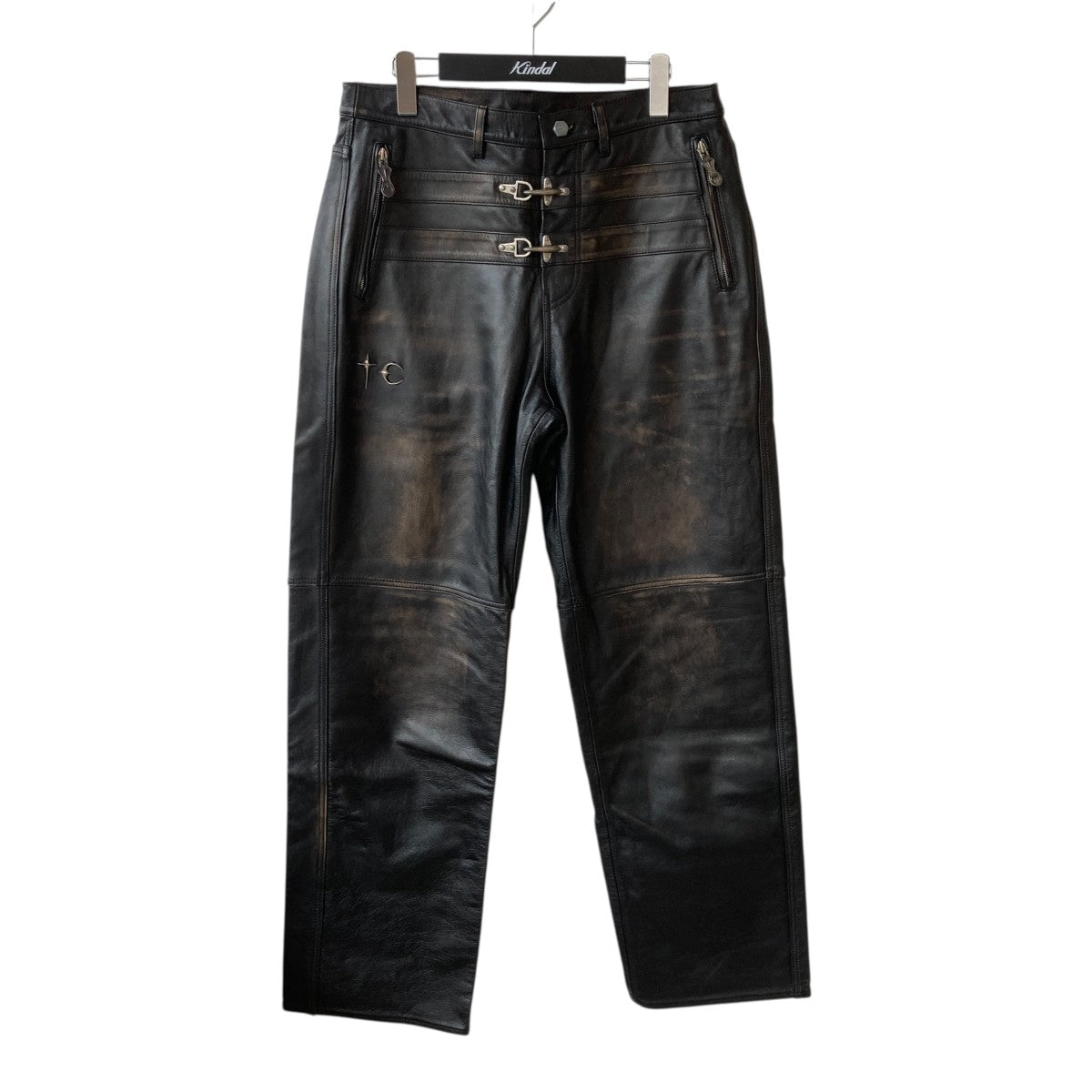THUG CLUB Bio Soldier Leather PantsレザーパンツTC24PT3501 古着・中古-1枚目のアイテム画像