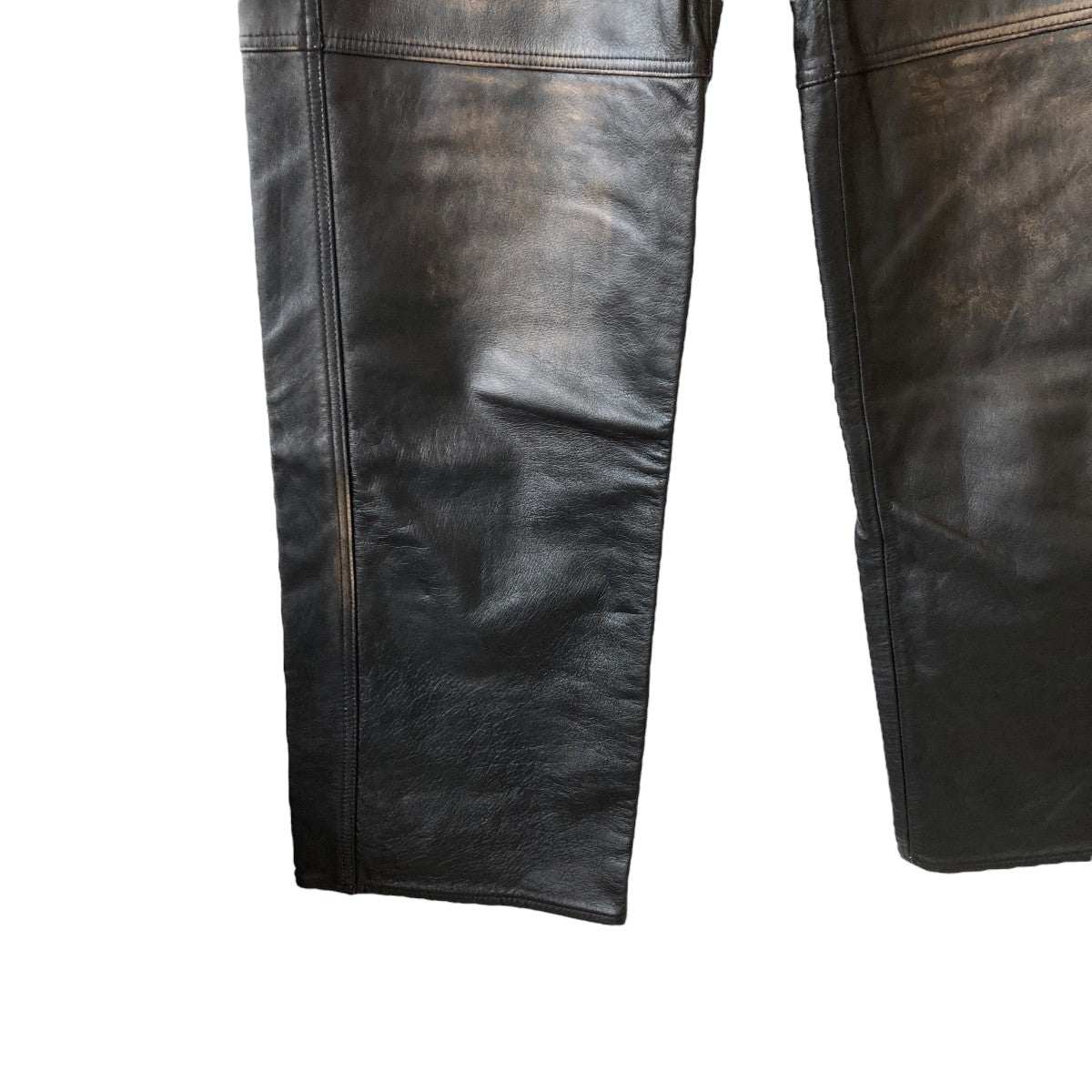 THUG CLUB Bio Soldier Leather PantsレザーパンツTC24PT3501 古着・中古-4枚目のアイテム画像
