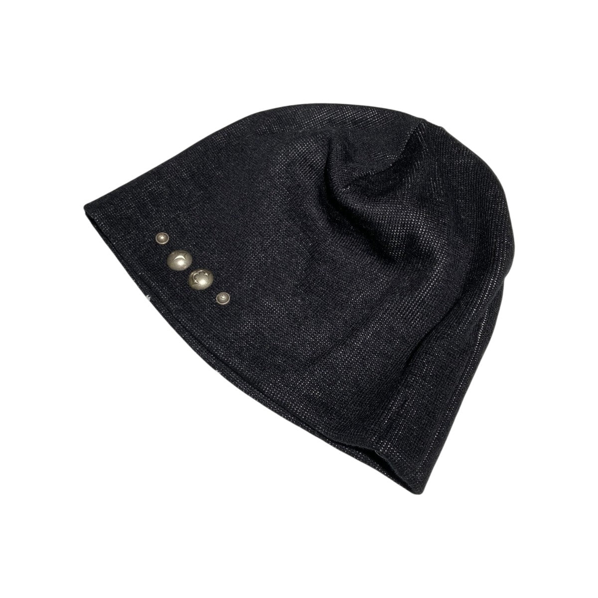 THUG CLUB ニットキャップ　ブラック Thug Club ブラックファーニット帽 Thug Club ブラックファー