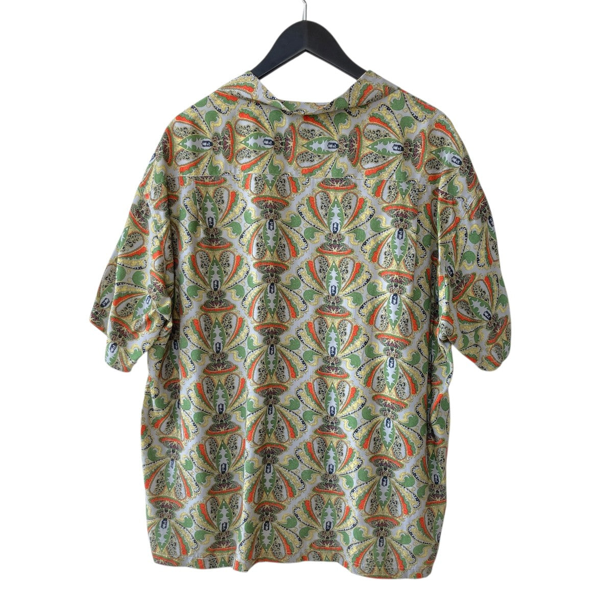 総柄半袖シャツoriental buddha shirt S/S
