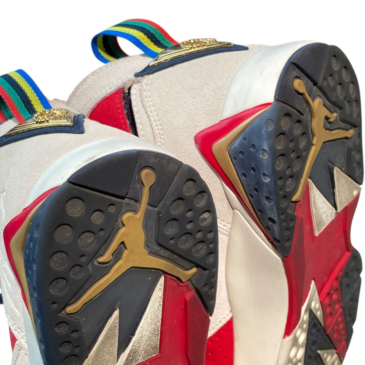 Trophy Room Air Jordan 7 True Red and ObsidianハイカットスニーカーDM1195-474