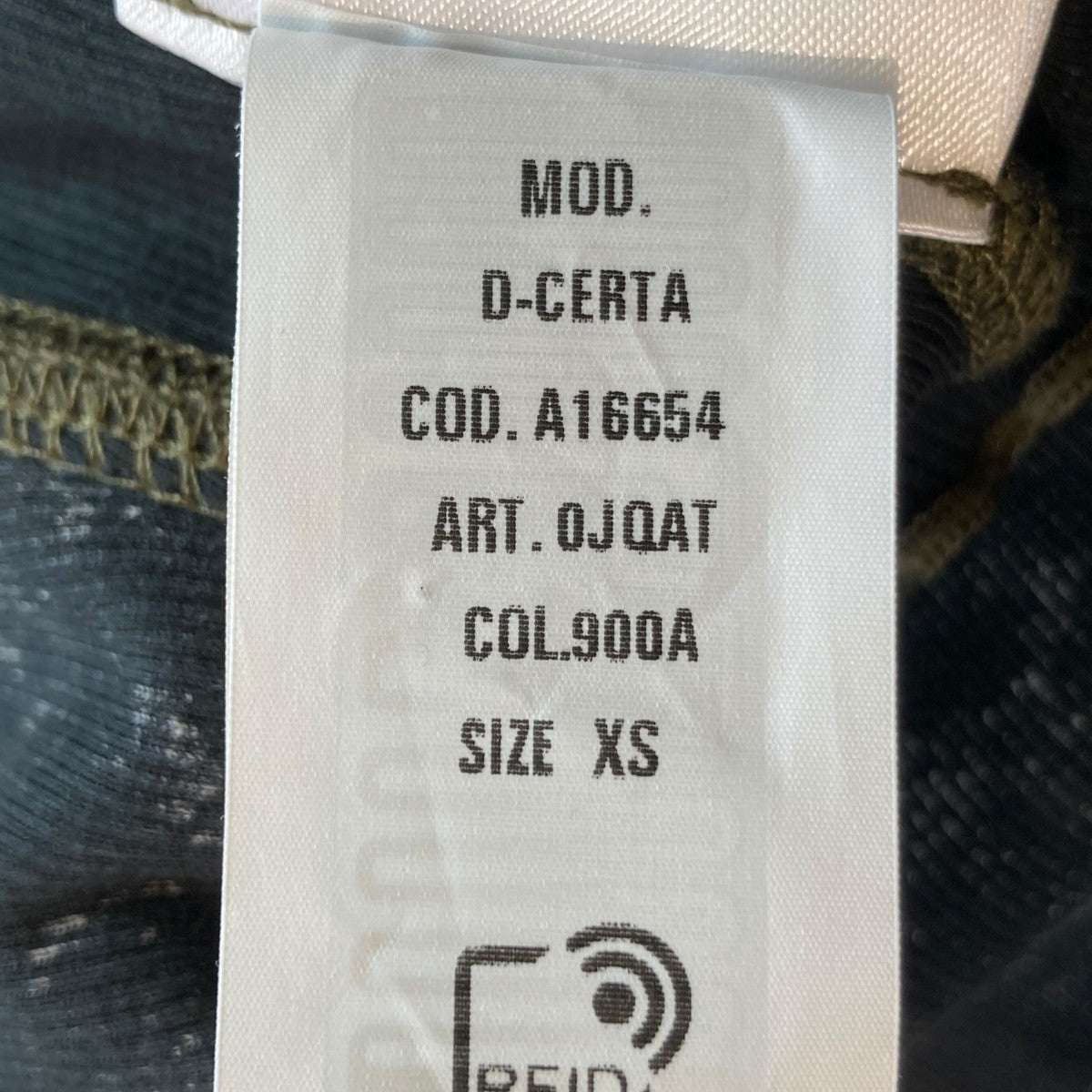 DIESEL D-CERTAノースリーブ ワンピースA16654 古着・中古-4枚目のアイテム画像