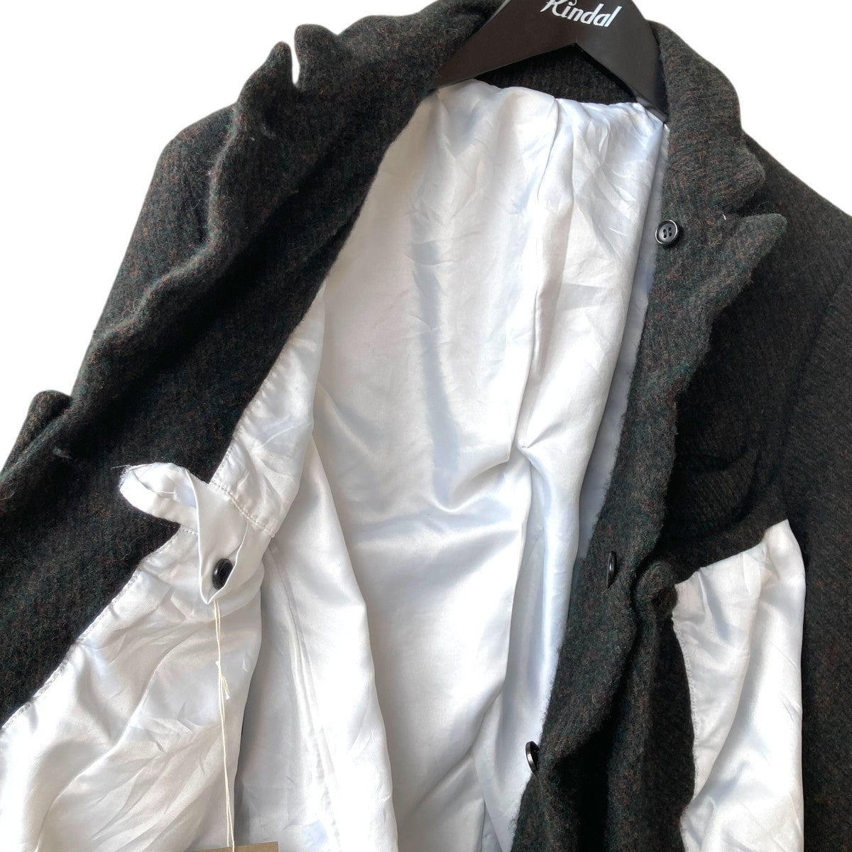 COMME des GARCONS HOMME PLUS 24AW縮絨 切替 ジャケットPN-J032 古着・中古-4枚目のアイテム画像