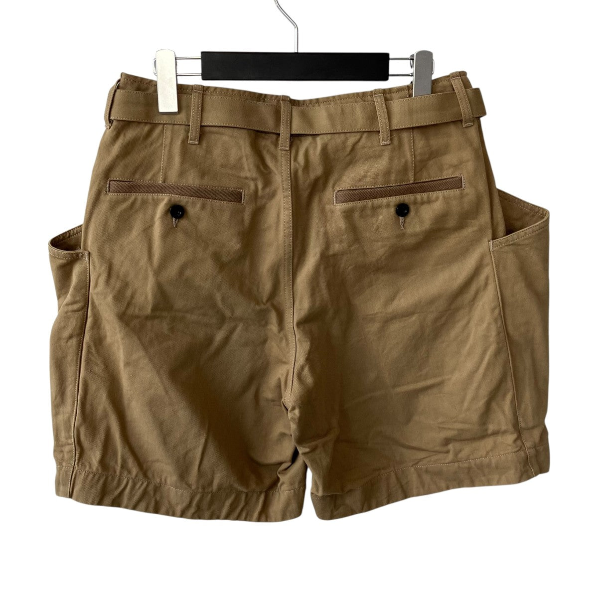 sacai 25SSCotton Chino Shortsショートパンツ25-03895M 古着・中古-2枚目のアイテム画像