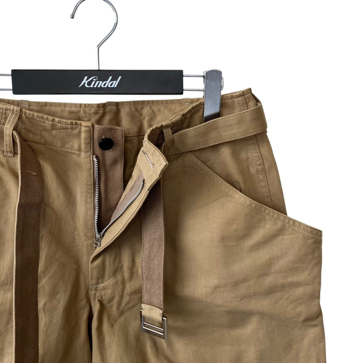 sacai 25SSCotton Chino Shortsショートパンツ25-03895M 古着・中古-3枚目のアイテム画像
