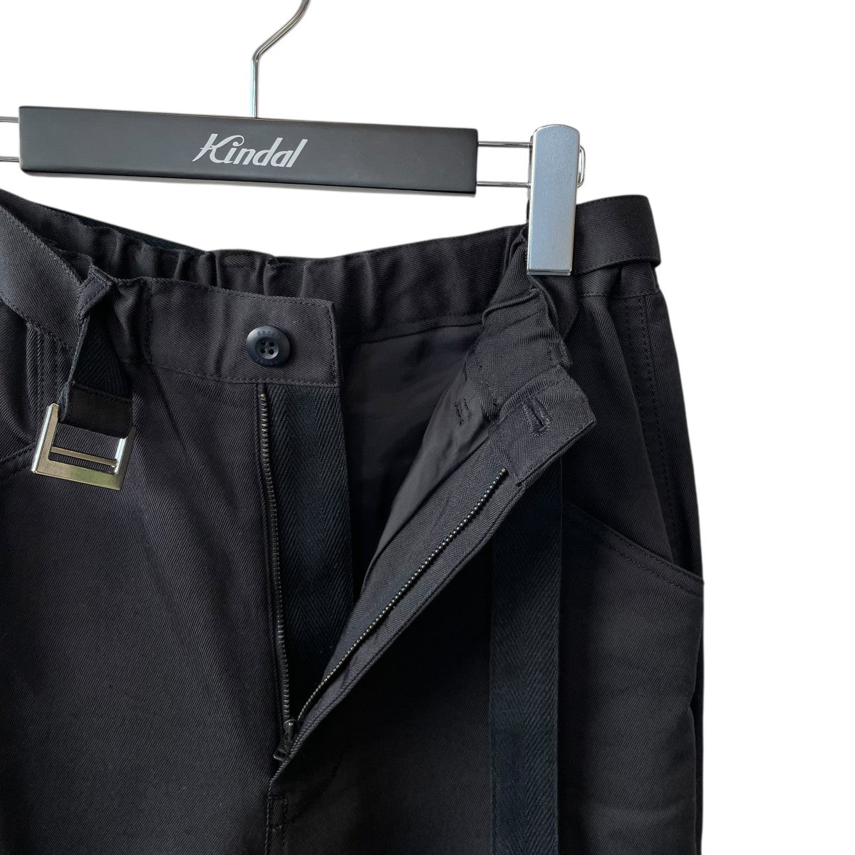 sacai(サカイ) ワイドパンツ24-03533M 24-03533M ブラック サイズ 0