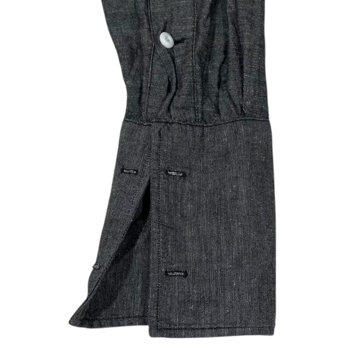 RRL バンドカラーピンタックシャンブレーシャツ ブラック サイズ S