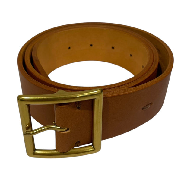 VISVIM(ビズビム) 25AW レザーベルト PLAIN BELT 40MM プレーンベルト