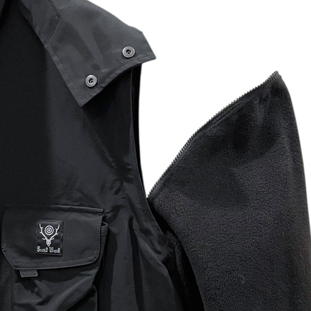 south2 west8(サウス2ウエスト8) 2WAYジップアップジャケット ベスト