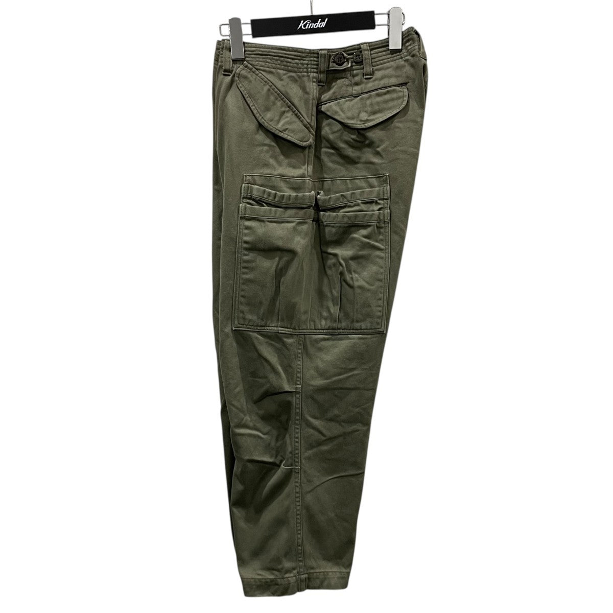 SASSAFRASササフラス コーデュロイ カーゴパンツ ブラウン SASSAFRAS - FS CULTIVAR PANT - BACK SATIN ササフラス カルティバ―パンツ