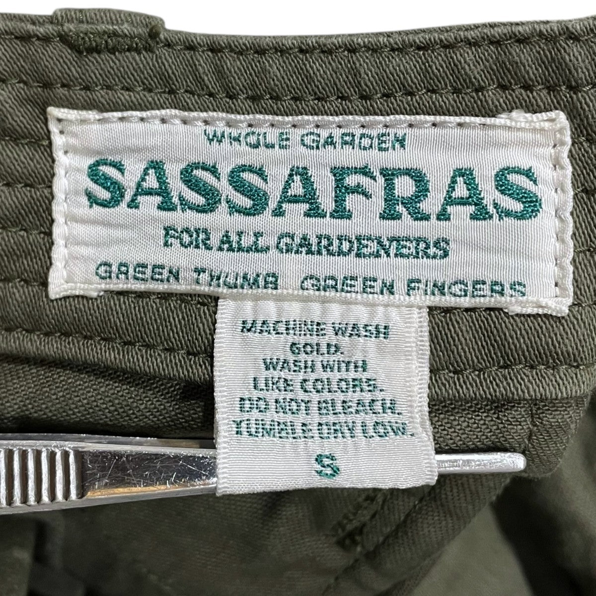SASSAFRAS(ササフラス) カーゴパンツ OVERGROWN PANTS オーバー
