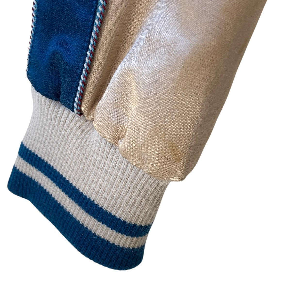 RUDE GALLERY(ルードギャラリー) 17AWスカジャン ブルー×ベージュ