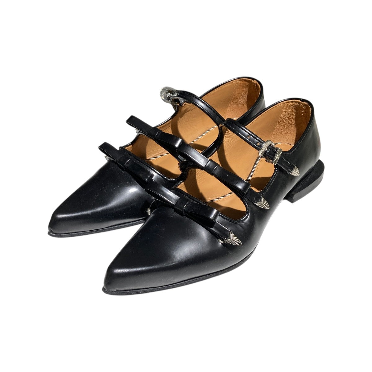 TOGA PULLA(トーガプルラ) レザーシューズAJ1344 AJ1344 ブラック