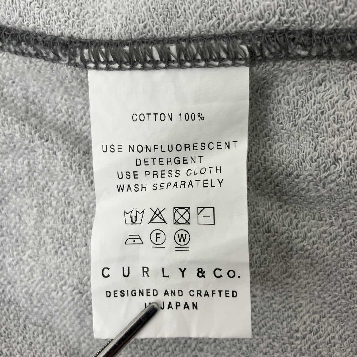 CURLY＆Co． 半袖スウェット 古着・中古-4枚目のアイテム画像