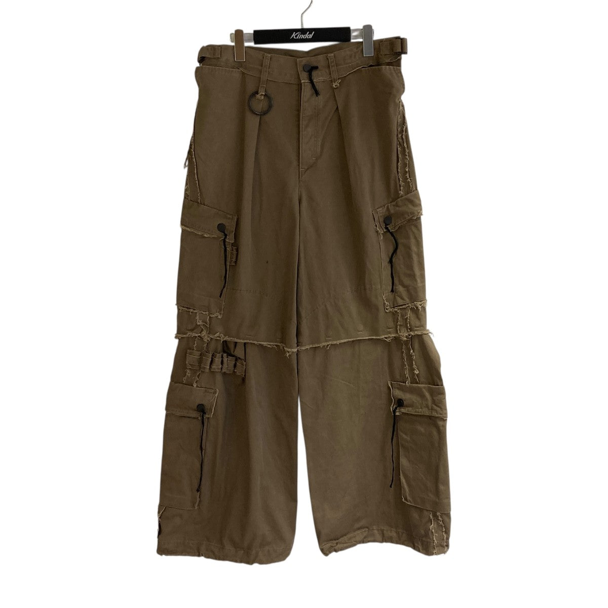 MINUS(マイナス) フリンジデニムパンツ ブラック サイズ 3｜【公式