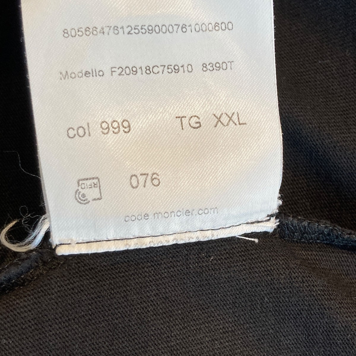 MONCLER MAGLIA T-SHIRT半袖TシャツF20918C759108390T 古着・中古-5枚目のアイテム画像