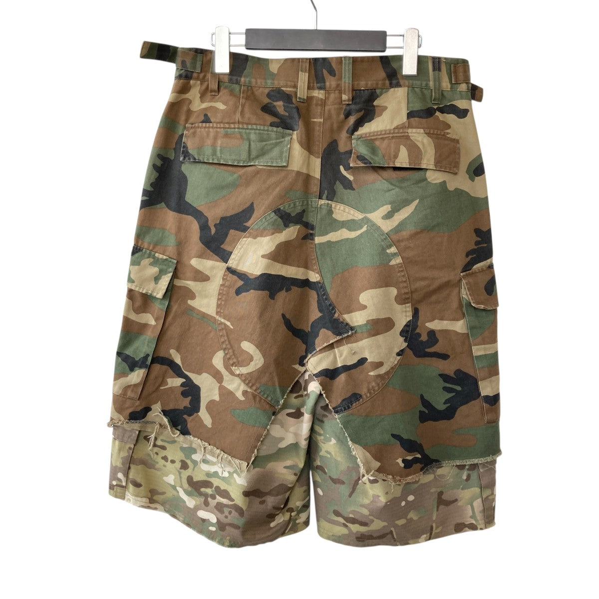 PROJECT G／R Layered Skirt Cargo Shortsカーゴ ショートパンツ 古着・中古-2枚目のアイテム画像