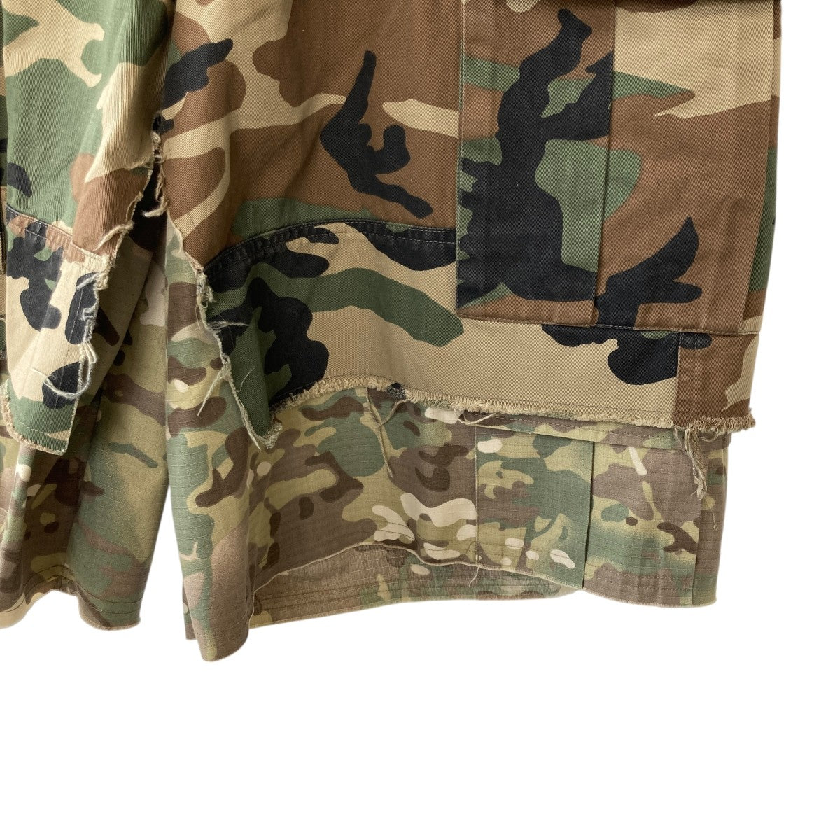 PROJECT G／R Layered Skirt Cargo Shortsカーゴ ショートパンツ 古着・中古-4枚目のアイテム画像