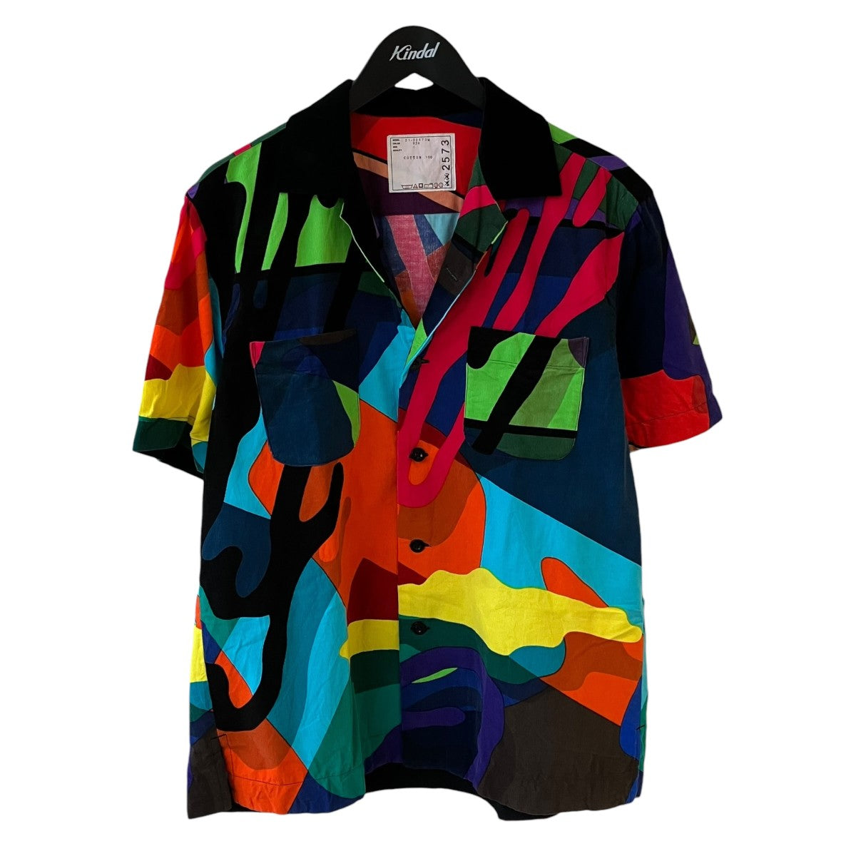 sacai(サカイ) KAWS半袖シャツ21-02573M 21-02573M マルチカラー