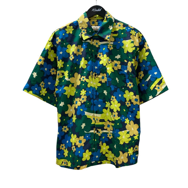 MARNI(マルニ) 花柄半袖シャツCUMU0054A0 CUMU0054A0 ネイビー サイズ