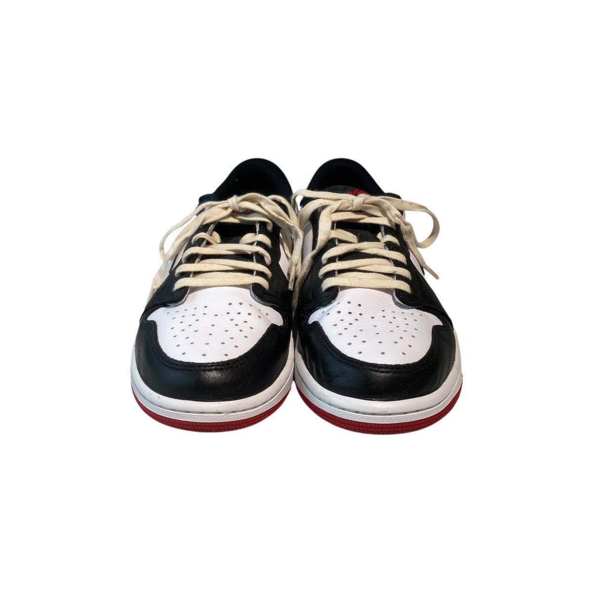 Air Jordan 1 Retro Low OG Black ToeローカットスニーカーCZ0790-106