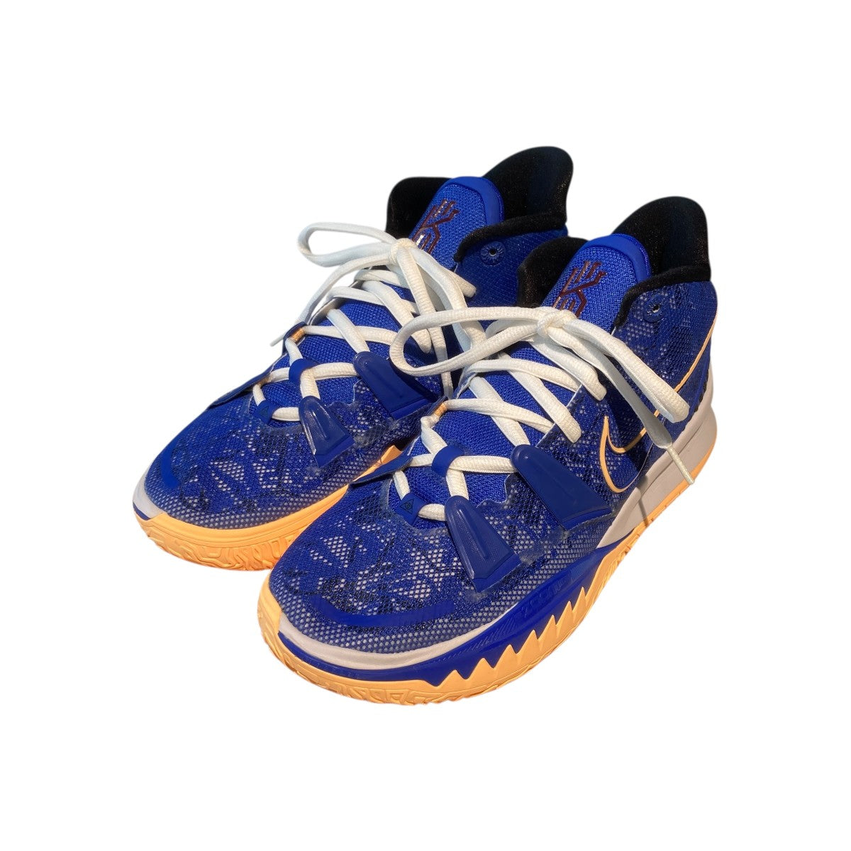 Kyrie 7 Hyper Royal／Black-White-Hyper RoyalハイカットスニーカーCQ9327-400