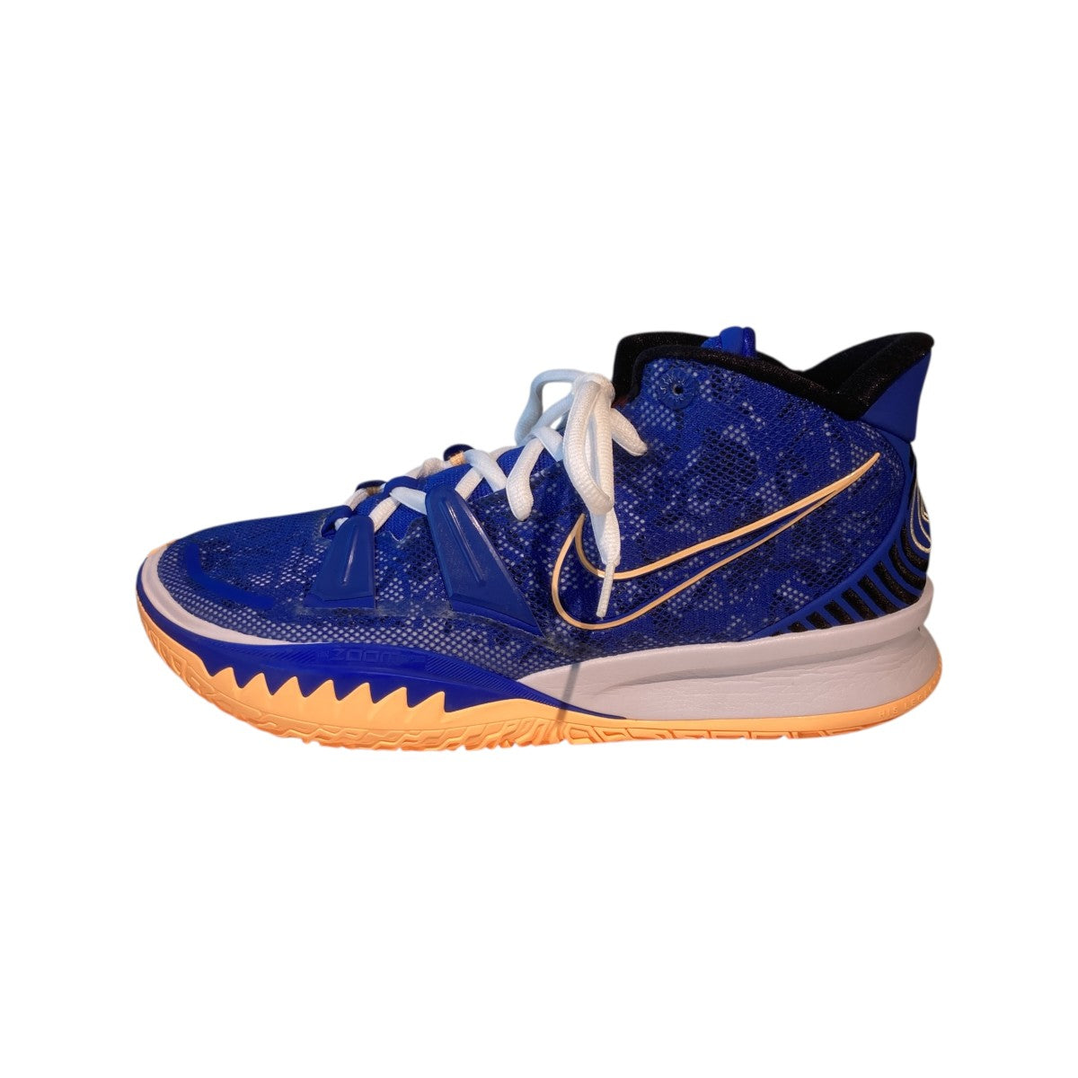 Kyrie 7 Hyper Royal／Black-White-Hyper RoyalハイカットスニーカーCQ9327-400