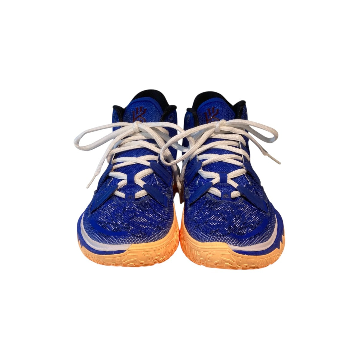 Kyrie 7 Hyper Royal／Black-White-Hyper RoyalハイカットスニーカーCQ9327-400