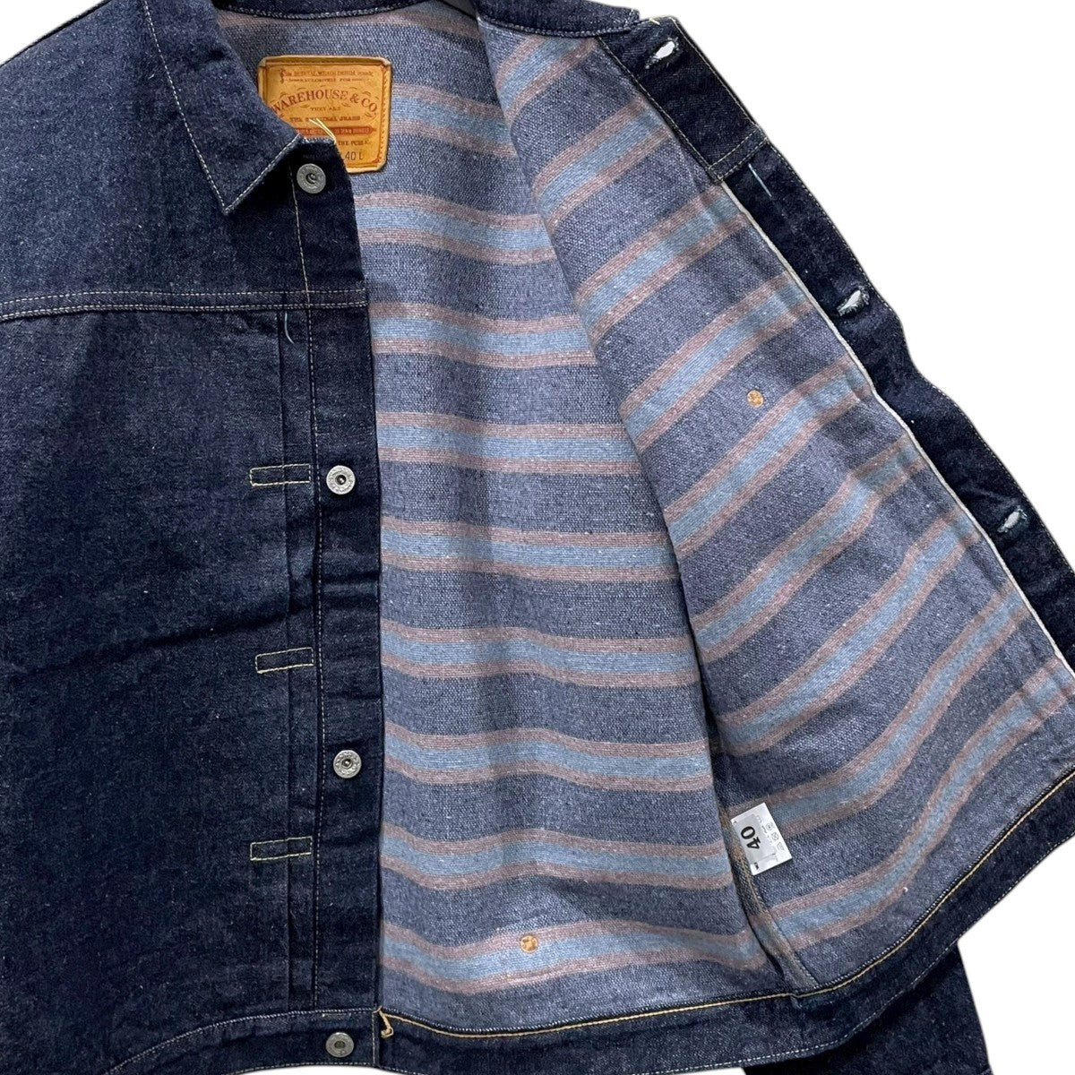 ウエアハウス WAREHOUSE ブランケットライニング 1st 大戦モデル WAREHOUSE(ウエアハウス) ブランケットライニング 1st TYPE 大戦モデル