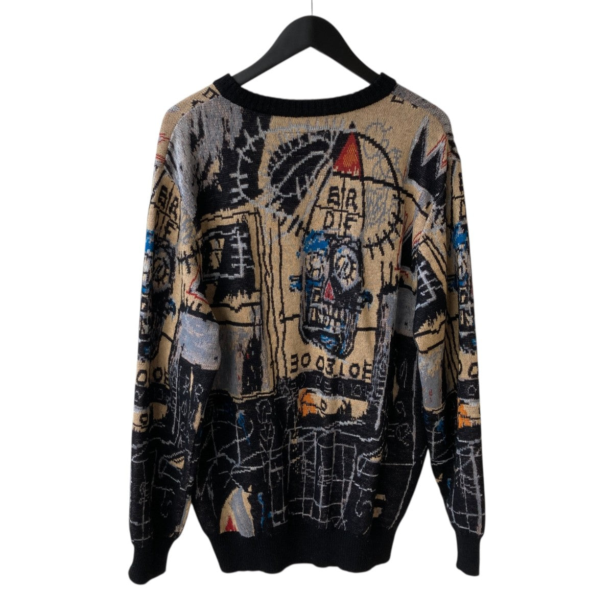 22AWJEAN MICHEL BASQUIAT CREW NECK SWEATERニットBASQUIAT-WM-KN01