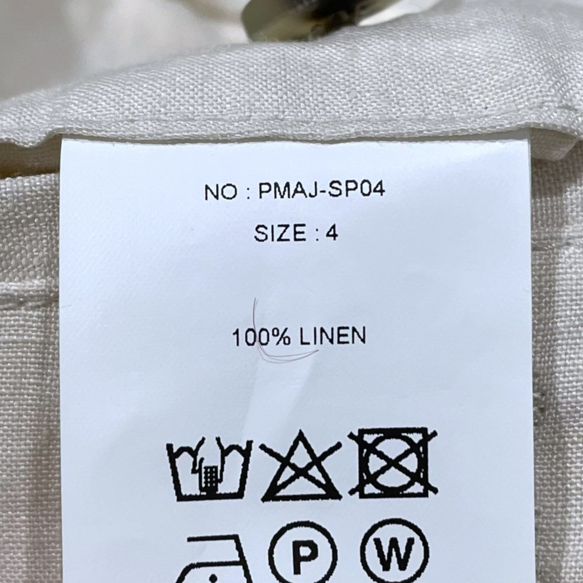 20SS リネンイージショーツ LINEN EASY SHORTS PMAJ-SP04