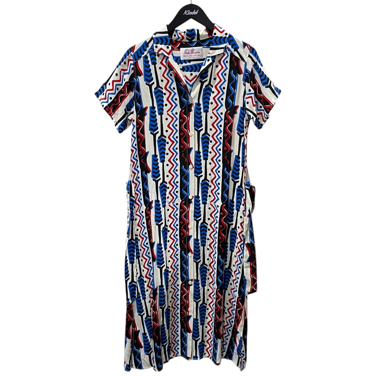 オープンカラー半袖ロングワンピース ALOHA SHIRTS DRESS HAARII アロハシャツドレス ハーリー