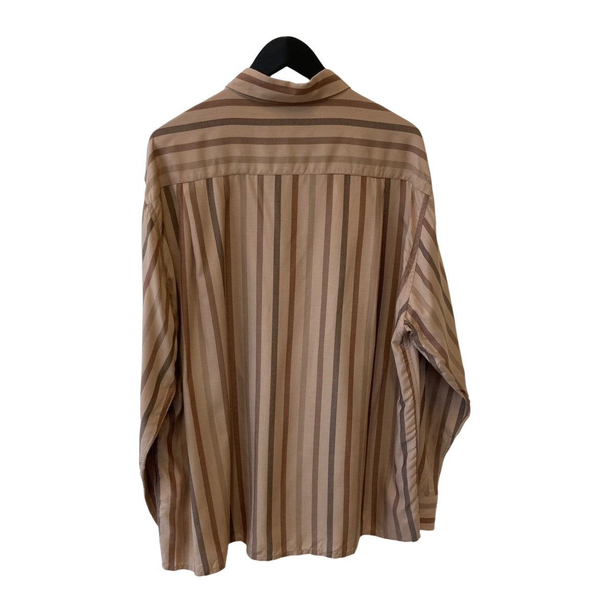 STRIPED REGULAR COLLAR SHIRT L／Sストライプ長袖シャツ25SSE-WMS-RC01