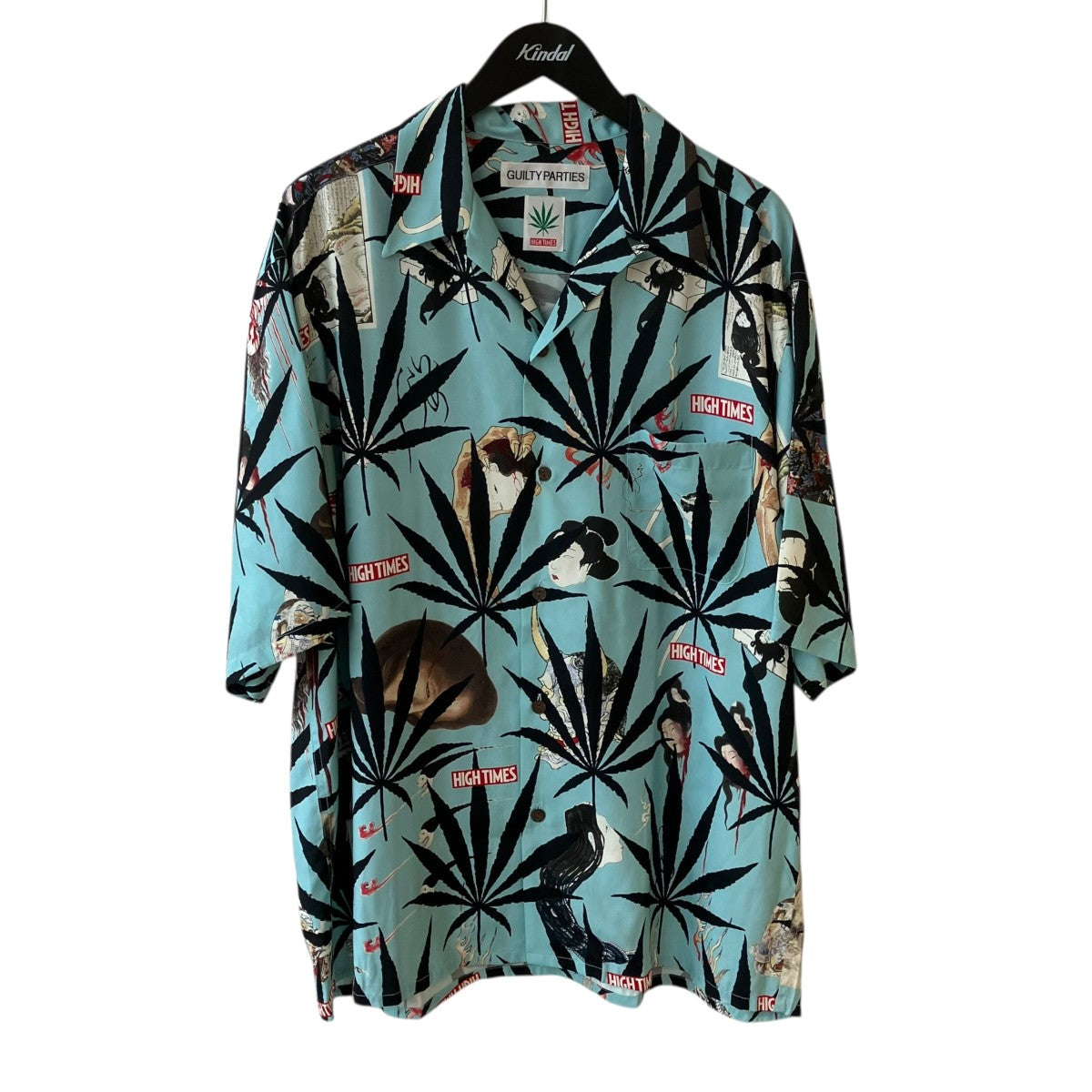 WACKO MARIA HIGHTIMES ／ S／S HAWAIIAN SHIRT半袖シャツ 古着・中古-1枚目のアイテム画像