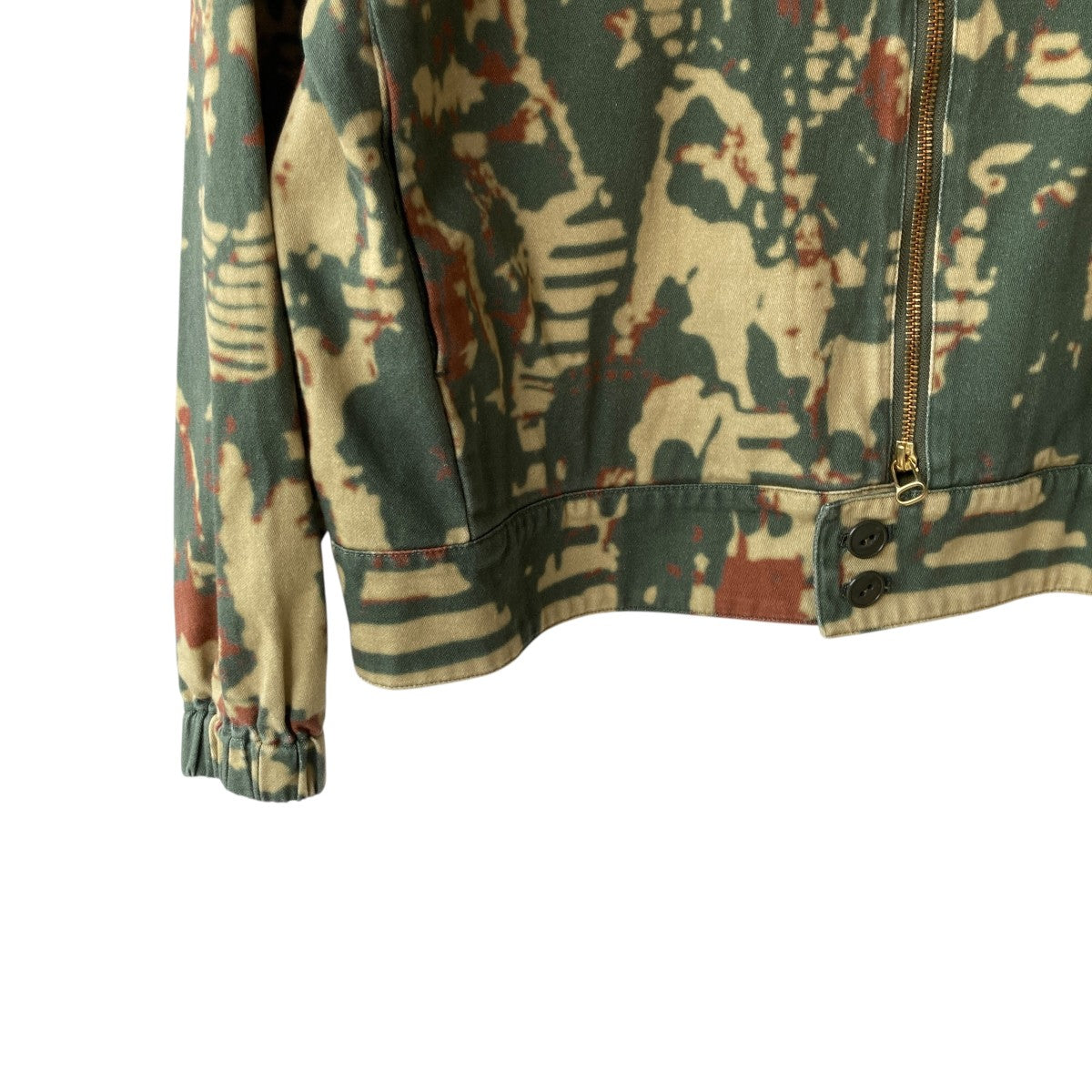 High Scream Center カモフラージュ柄ジップジャケットHSC25SS-JK02C 古着・中古-4枚目のアイテム画像