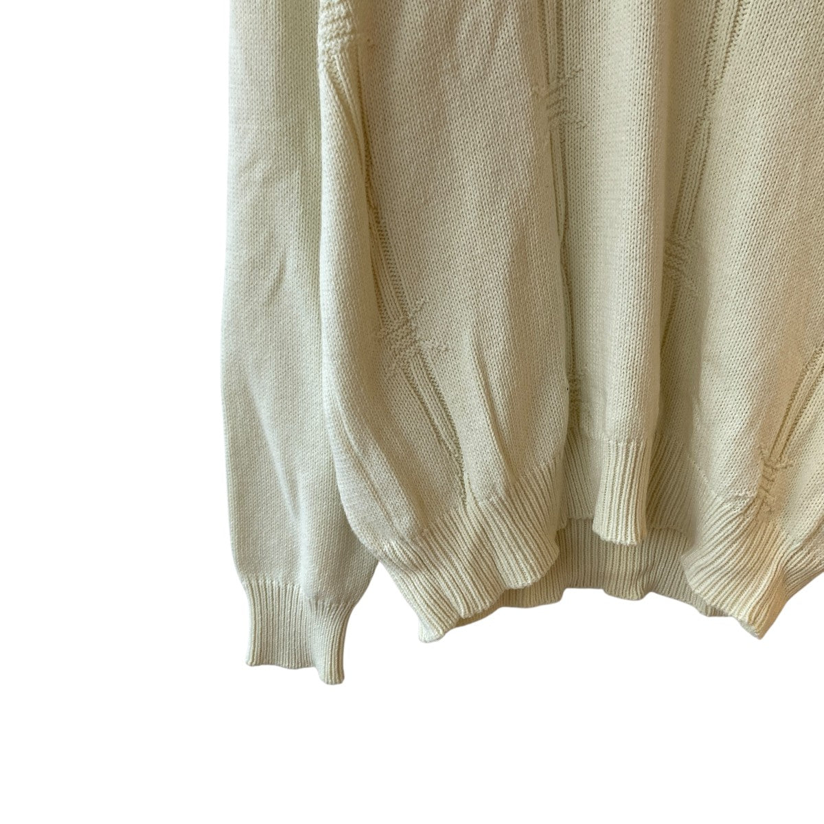 ICE ＆ TECHNO BARB WIRE SCHOOL KNITチルデンセーターIT25SS-KN01 古着・中古-4枚目のアイテム画像