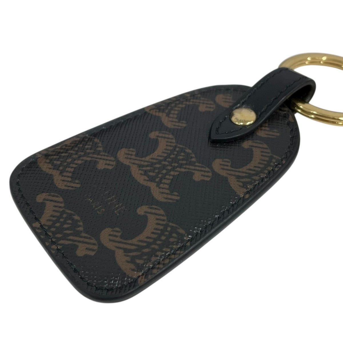 CELINE レザーキーホルダー ブラウン CELINE(セリーヌ) キーホルダー ブラウン｜【公式】カインドオル