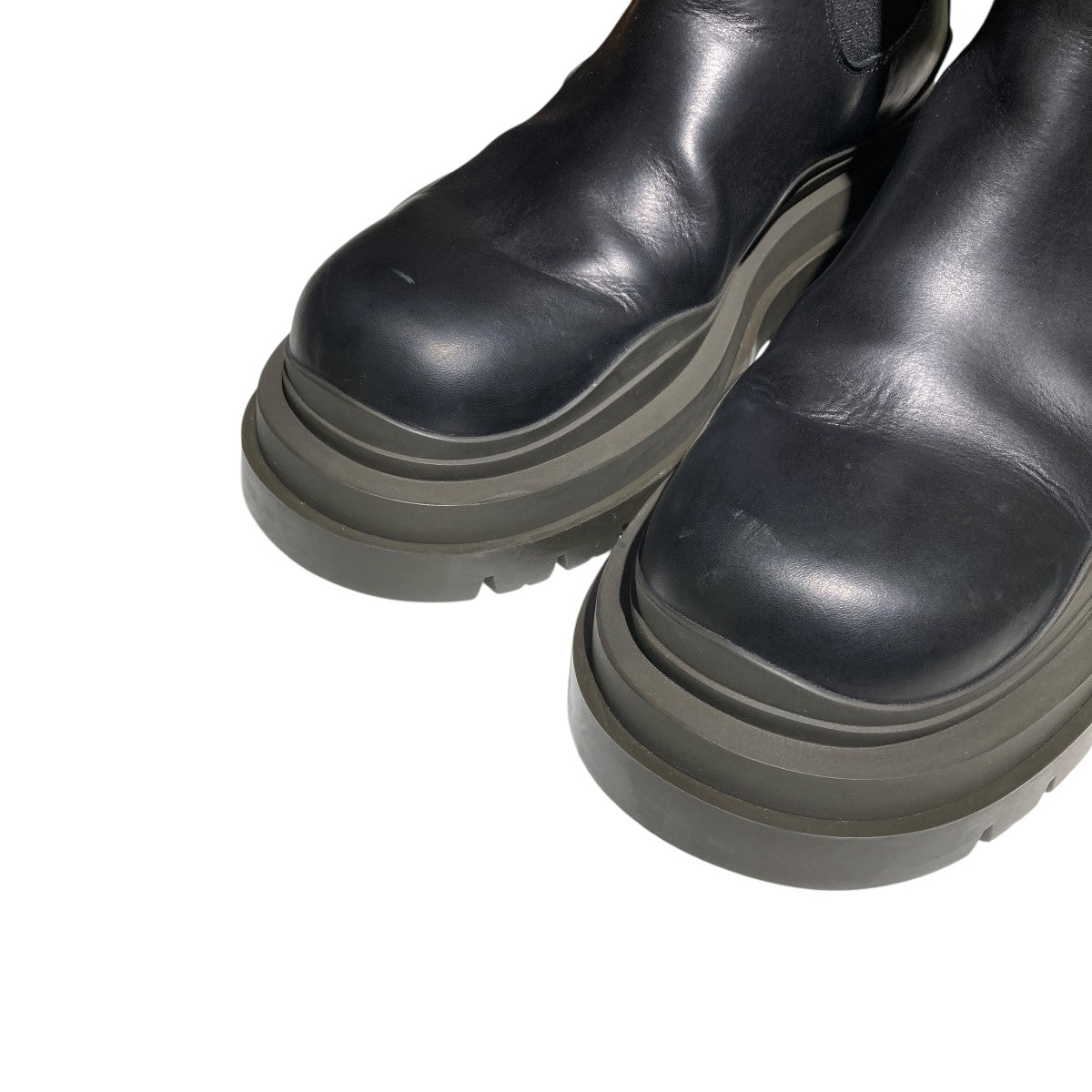 BOTTEGA VENETA(ボッテガヴェネタ) Tire Chelsea Bootsブーツ ブラック