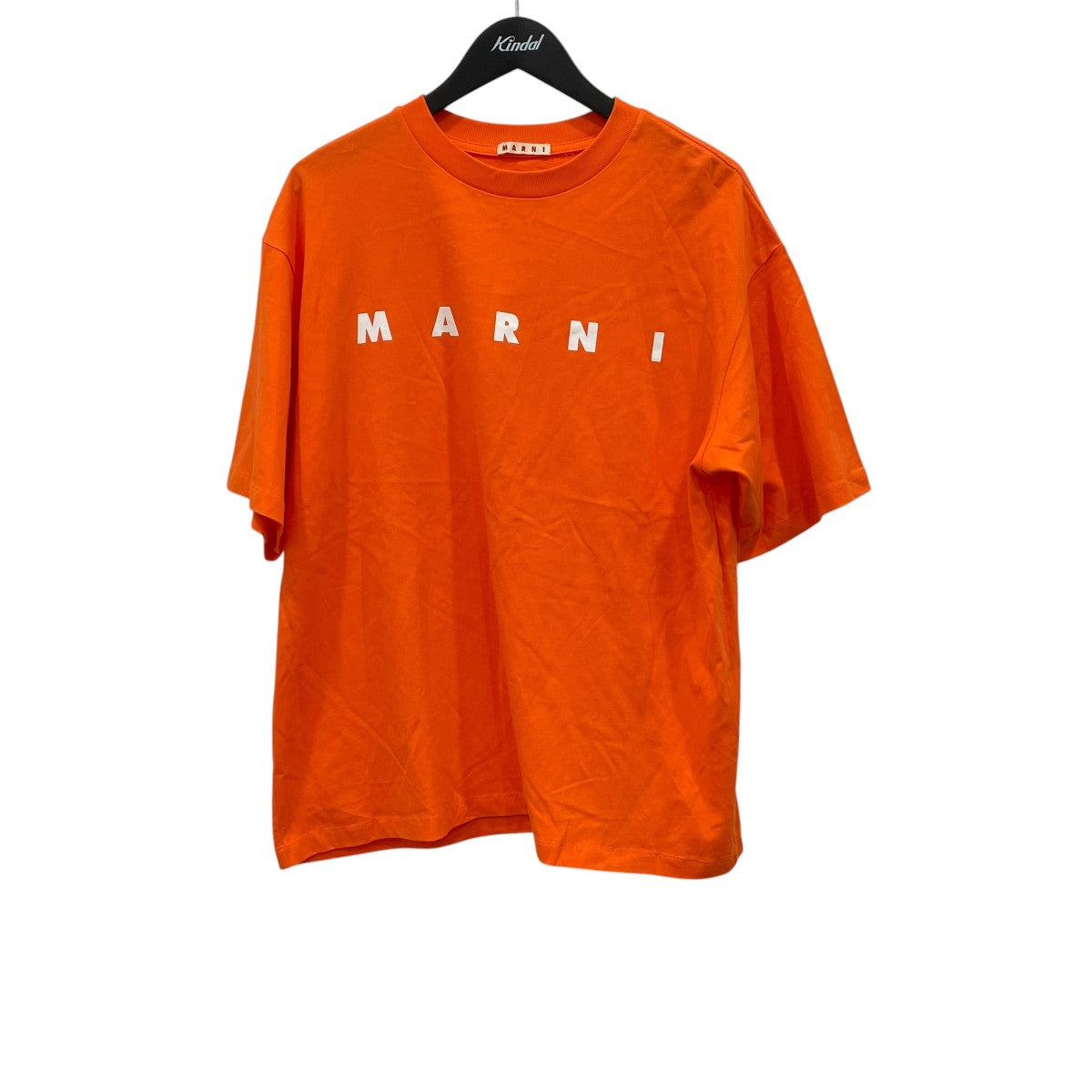 マルニ　MARNI マーケット　インディアンオレンジ MARNI TシャツTHJET49EPH THJET49EPH オレンジ サイズ 42｜【公式