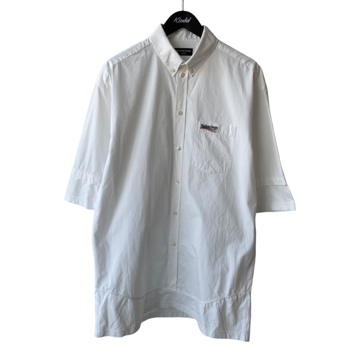 BALENCIAGA オーバーサイズシャツ702345 TYB18 古着・中古-1枚目のアイテム画像