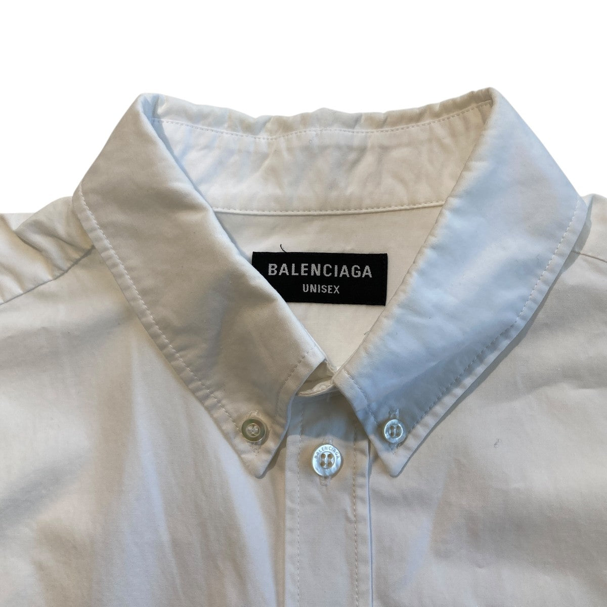 BALENCIAGA オーバーサイズシャツ702345 TYB18 古着・中古-7枚目のアイテム画像
