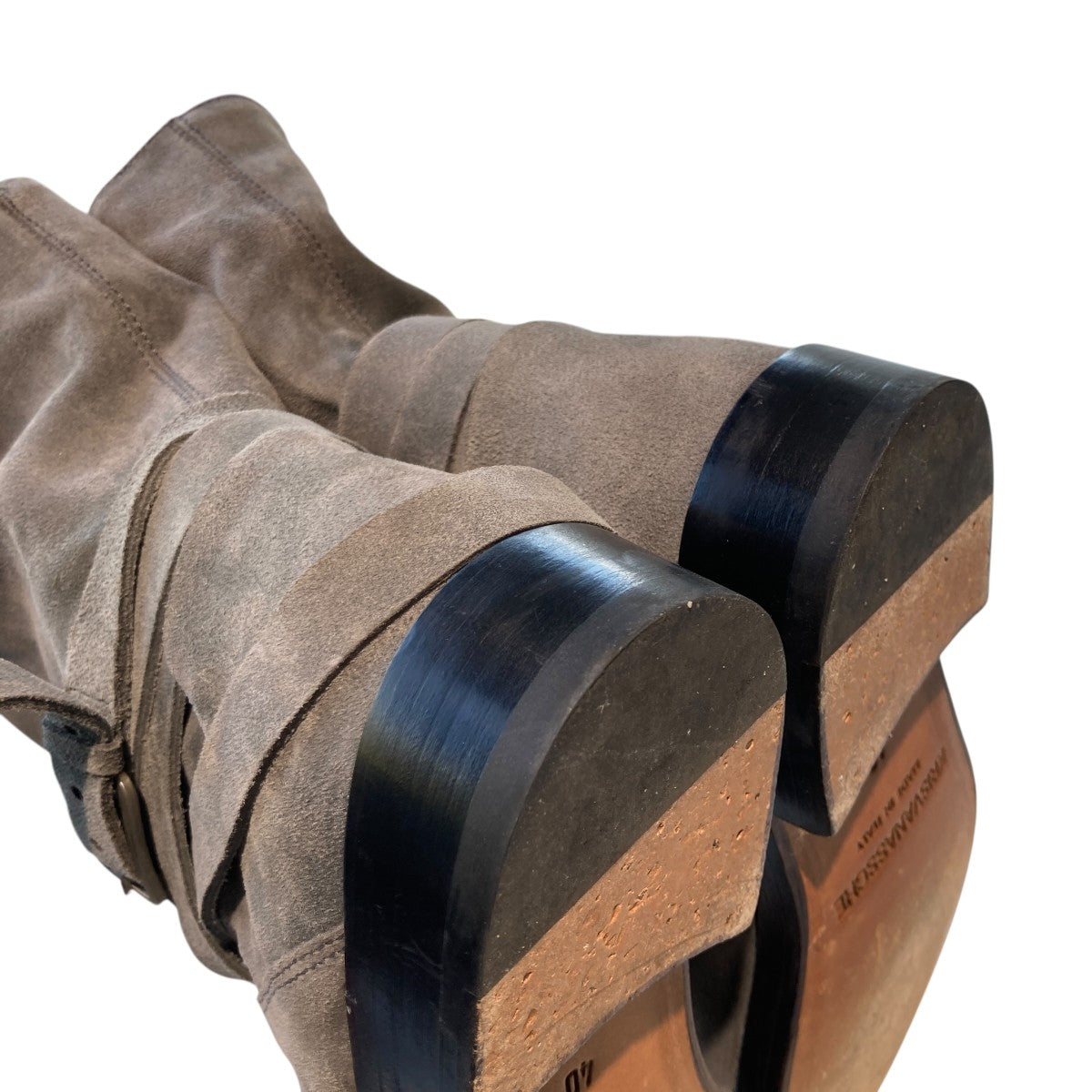 KRIS VAN ASSCHE(クリスヴァンアッシュ) ブーツ グレー サイズ 40