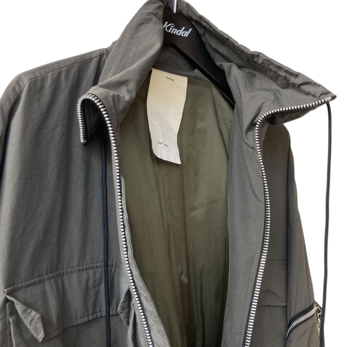 ハイネック ジップジャケット