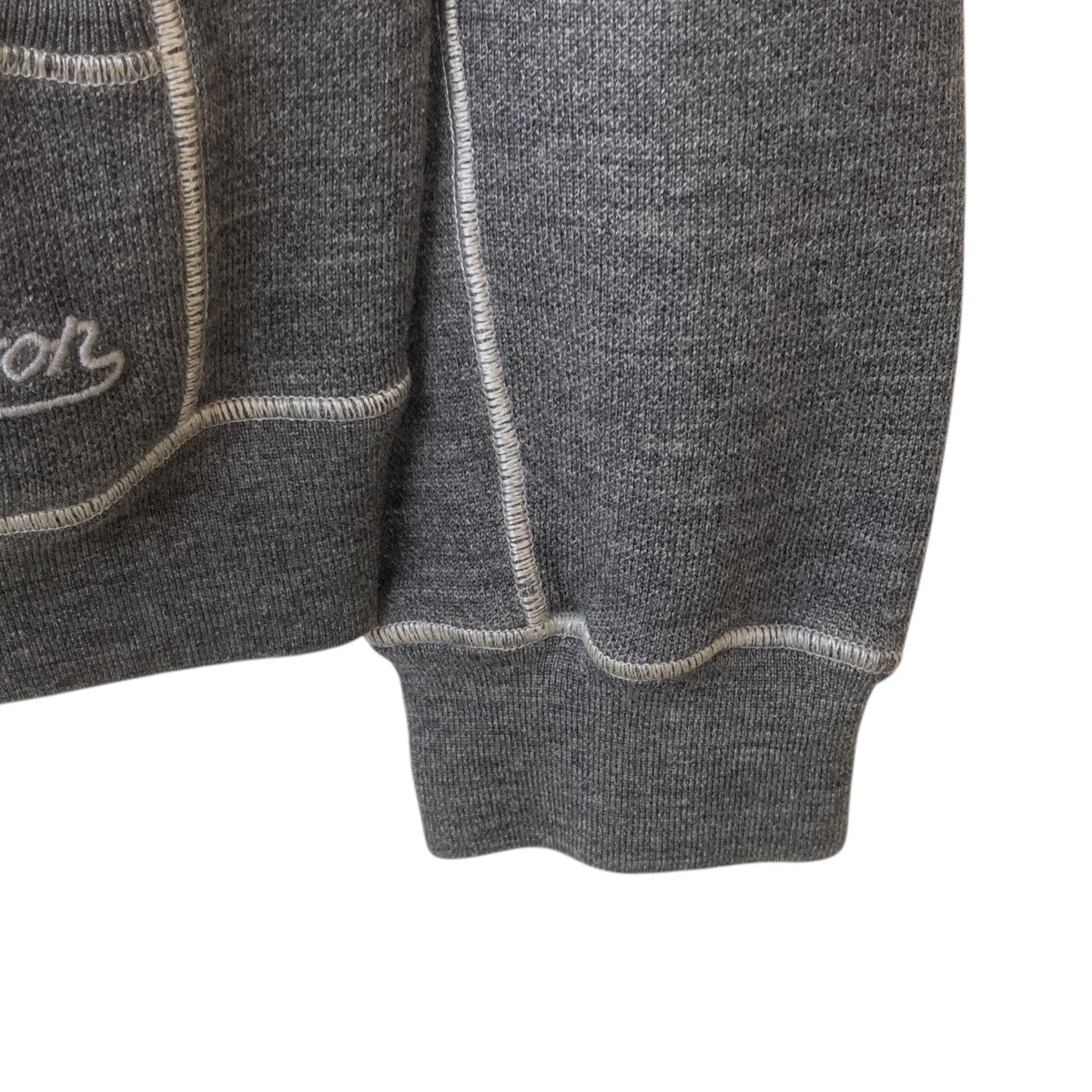 LOUIS VUITTON(ルイヴィトン) ジップパーカー グレー サイズ S｜【公式